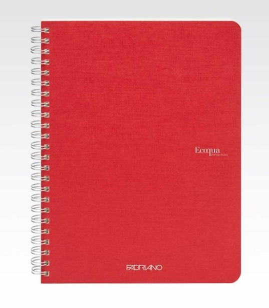 Fabriano Ecoqua Original Notebook A5 Graph 70 Sheet