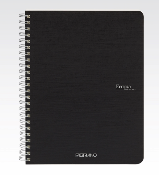 Fabriano Ecoqua Original Notebook A5 70 Sheet Lined