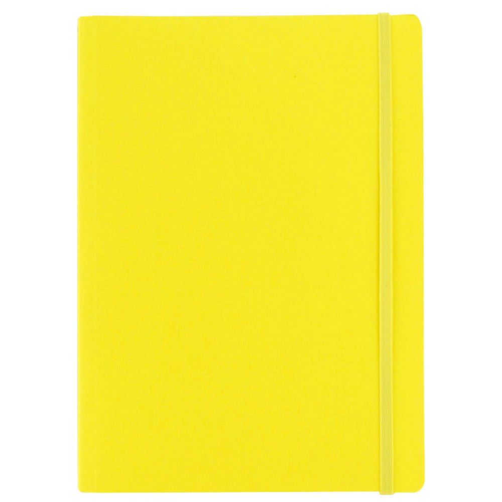 Fabriano EcoQua Notebook A5, 80 Dot Grid Sheets with Elastic Closure