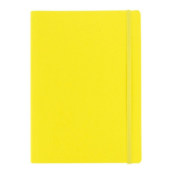 Fabriano EcoQua Notebook A6, 80 Dot Grid Sheets with Elastic Closure