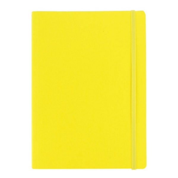 Fabriano EcoQua Notebook A6, 80 Dot Grid Sheets with Elastic Closure