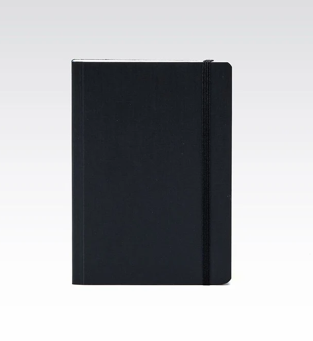 Fabriano EcoQua Notebook A6, 80 Dot Grid Sheets with Elastic Closure