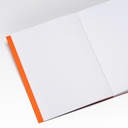 Fabriano EcoQua Notebook A6, 80 Dot Grid Sheets with Elastic Closure