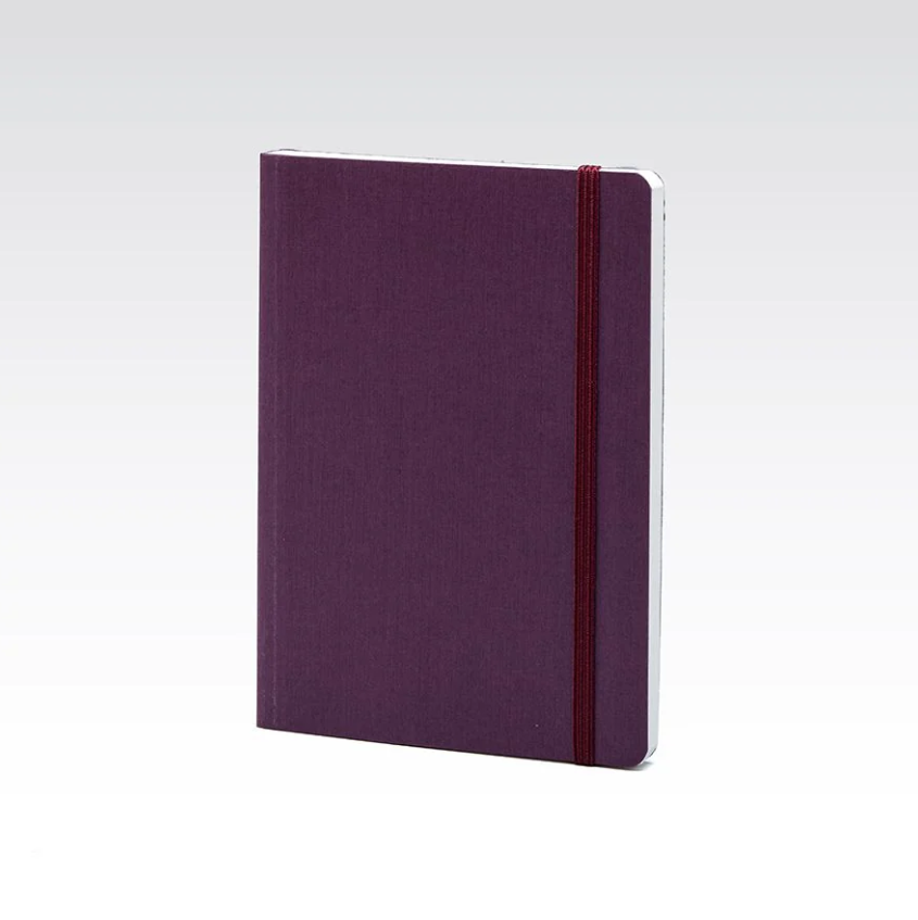 Fabriano Ecoqua Notebook A6 Blank 80 Sheets with Elastic Closure