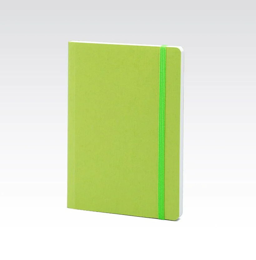 Fabriano Ecoqua Notebook A6 Blank 80 Sheets with Elastic Closure