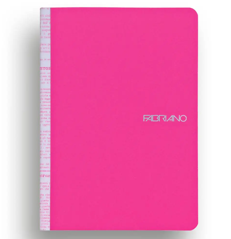 Fabriano Soft Touch Notebook A5, 80 Lined Sheets