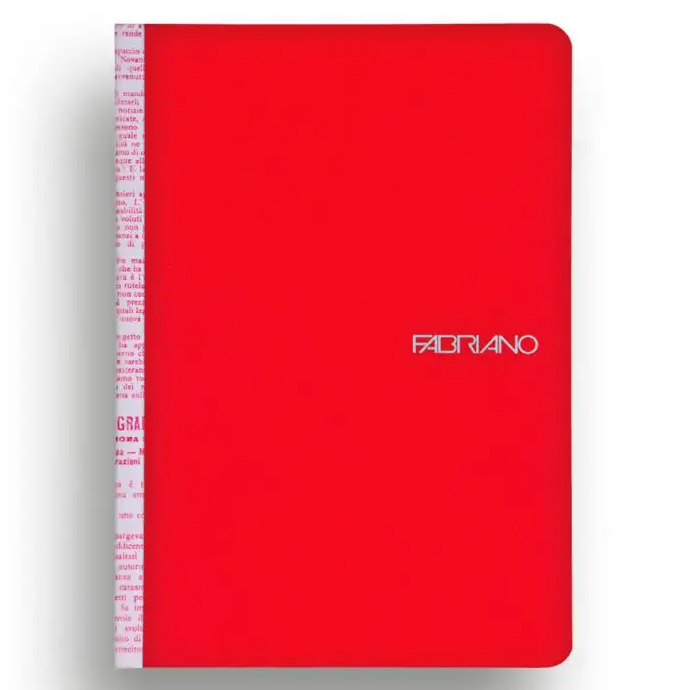 Fabriano Soft Touch Notebook A5, 80 Lined Sheets