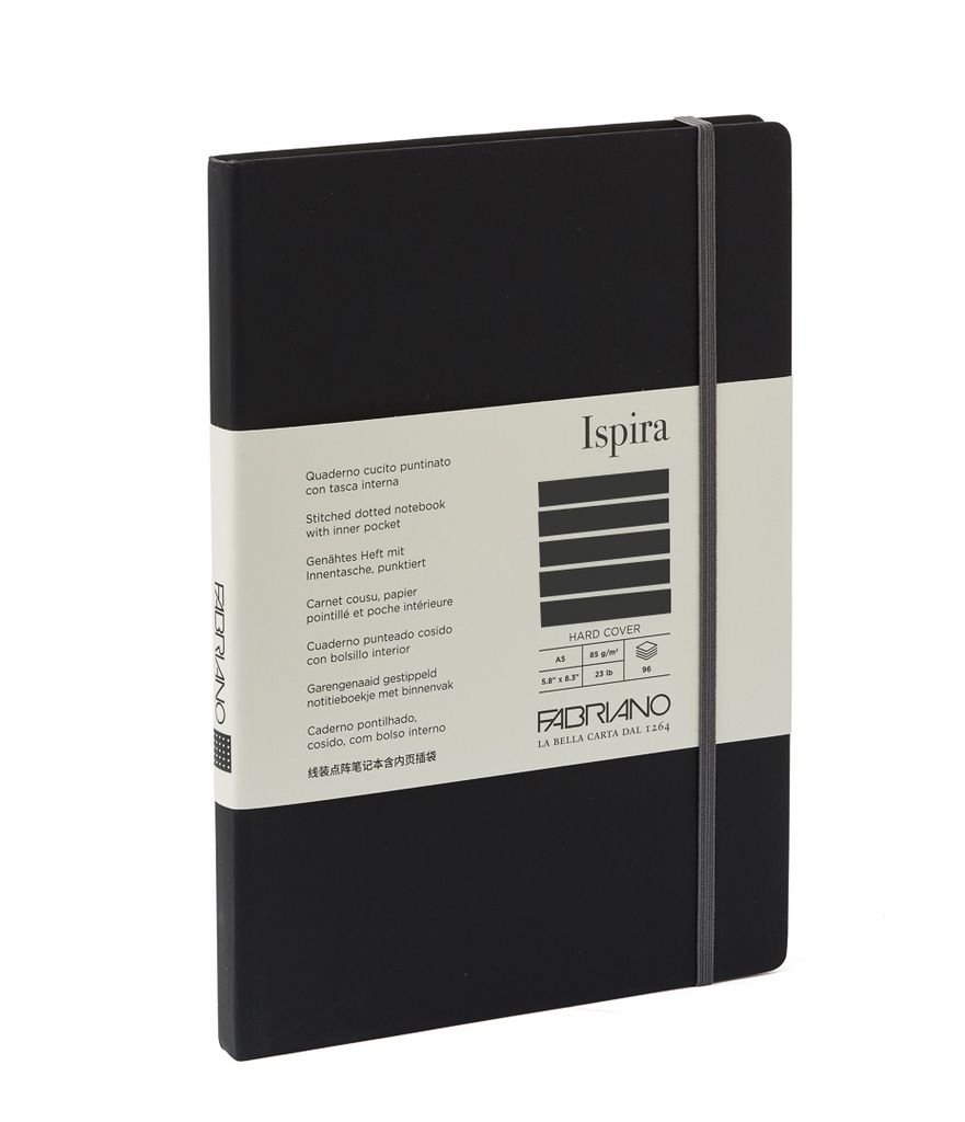 Fabriano Ispira Hardcover Notebook A5 Lined 96 Sheet