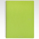 Fabriano Ecoqua Spiral-Bound Lined Notebook A4 70 Sheet
