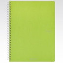 Fabriano Ecoqua Spiral-Bound Lined Notebook A4 70 Sheet