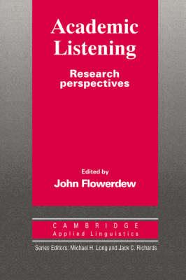 Academic Listening: Research Perspectives