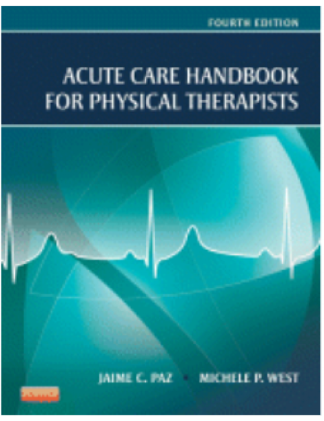 Acute Care Handbook for Physical Therapists