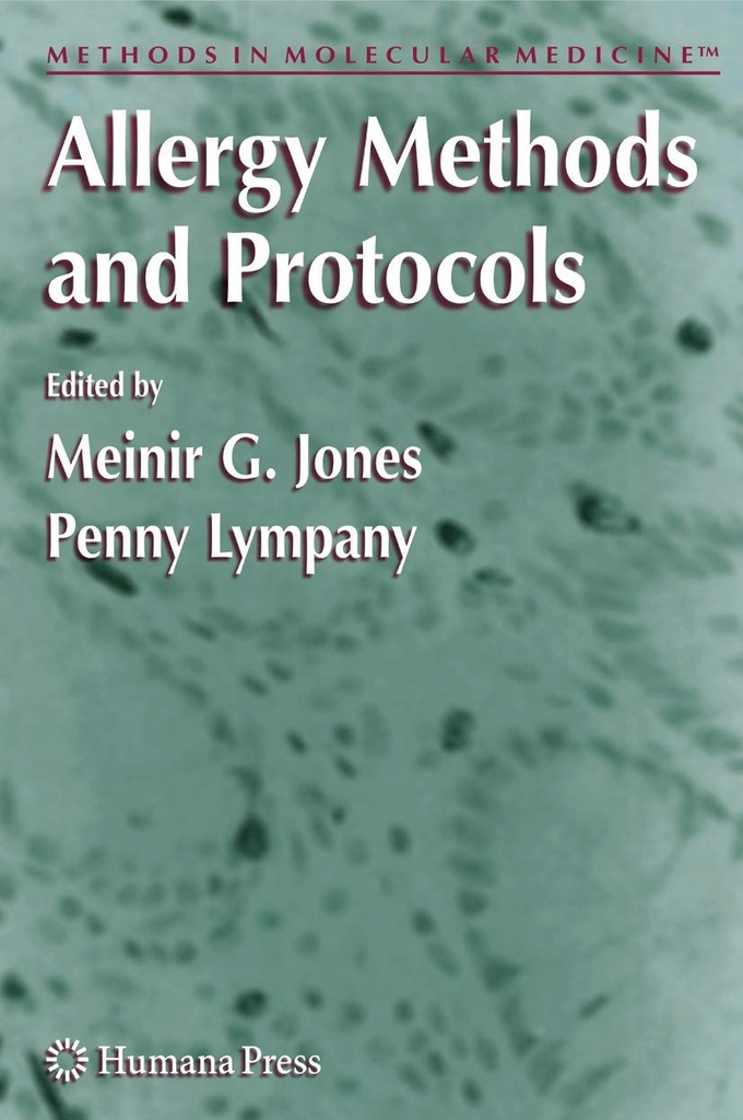 Allergy Methods and Protocols