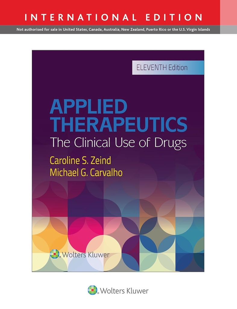 Applied Therapeutics: The Clinical Use of Drugs