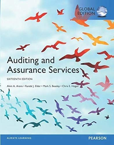 Auditing and Assurance Services 16E