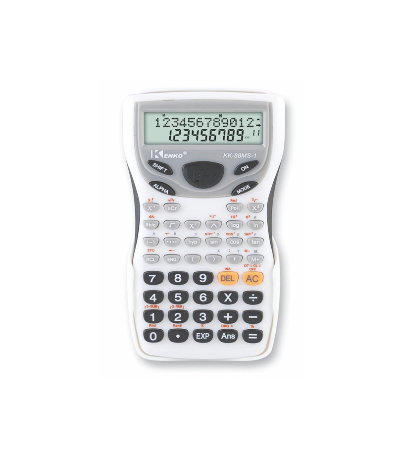 Calculator Ronbon, Scientific Calculator, RB-88MS-1