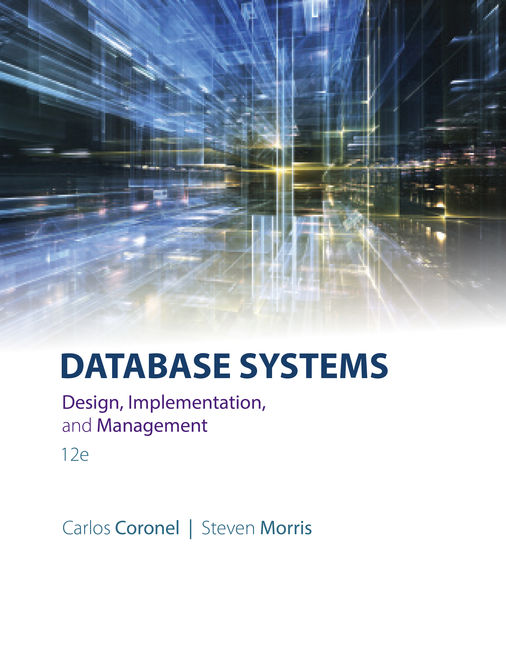 Database Systems: Design, Implementation and Management