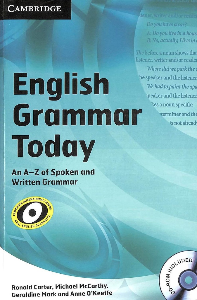 English Grammar Today An A-Z of Spoken and Written Grammar