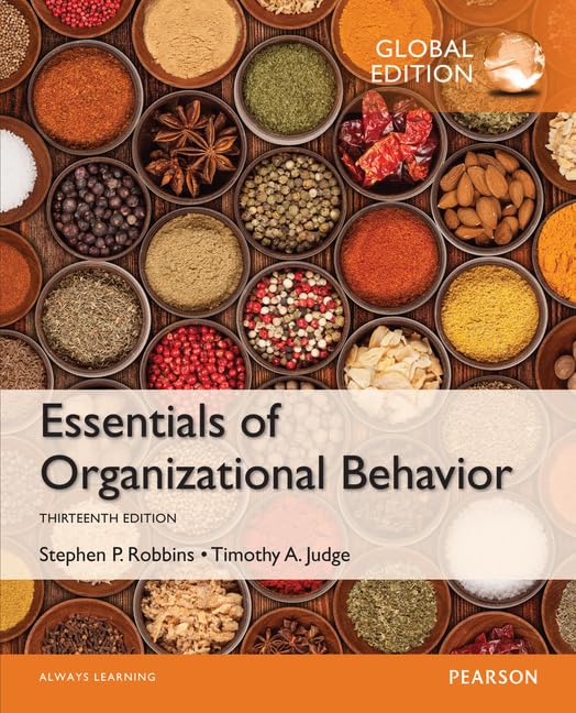 Essentials of Organizational Behavior 3rd Ed