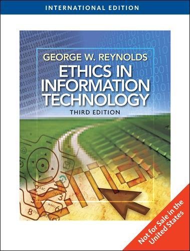 Ethics in Information Technology