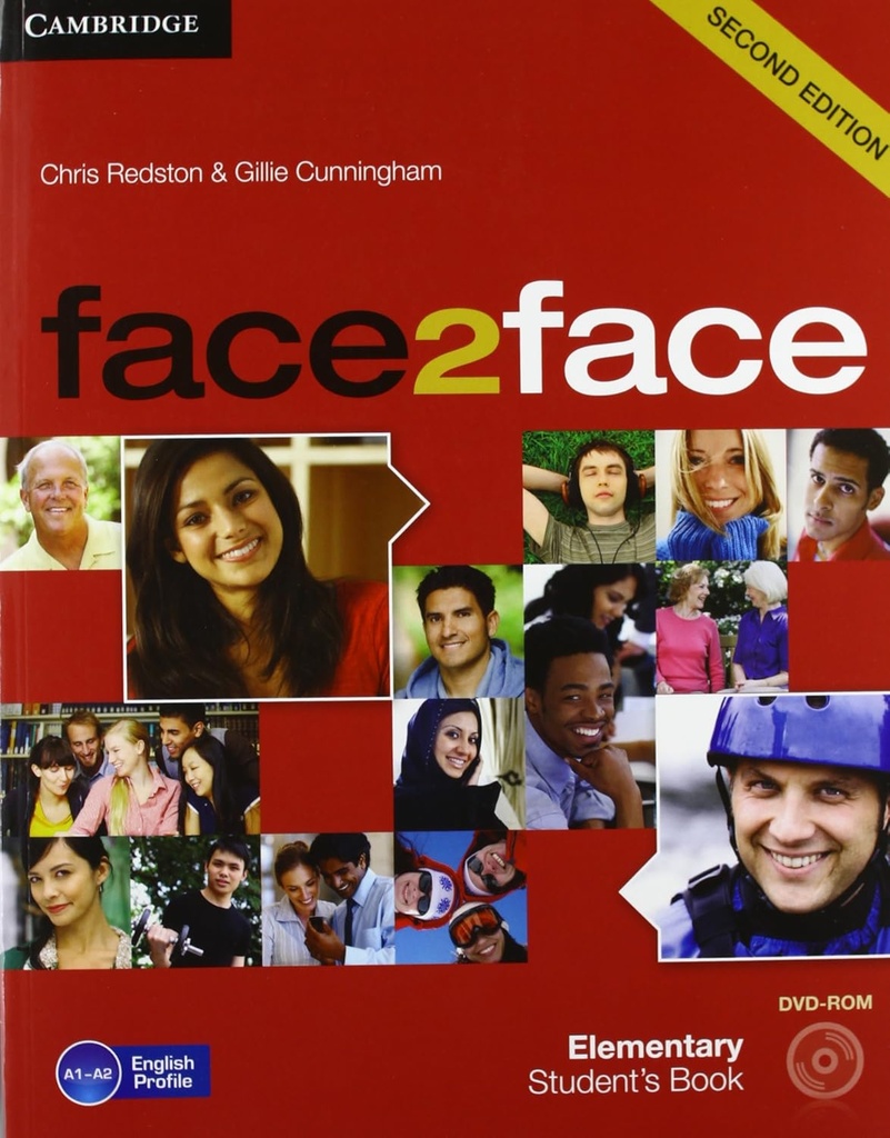 face2face Elementary Student's Book with DVD-ROM 2nd Ed