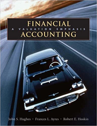 Financial Accounting: A Valuation Emphasis 