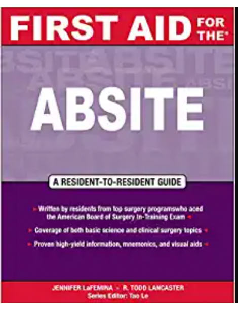 First Aid for the ABSITE 