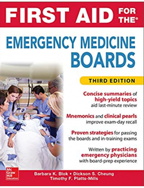 First Aid for the Emergency Medicine Boards 