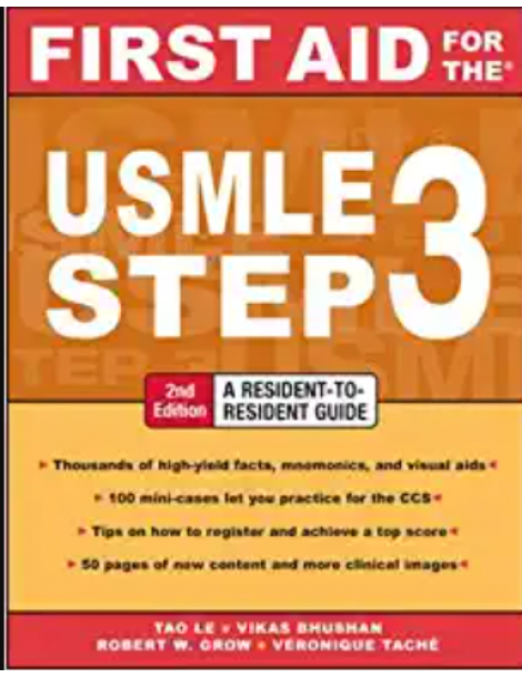 First Aid for the USMLE Step 3, 2E