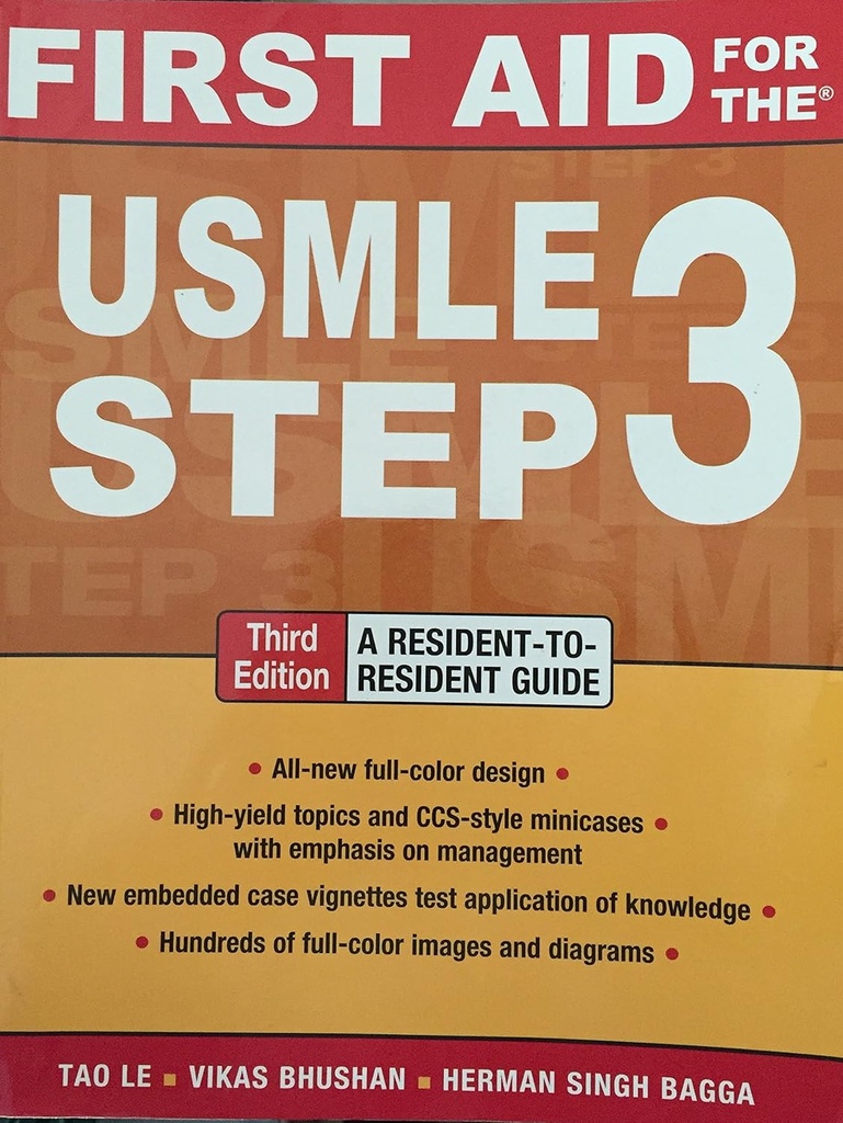 First Aid for the USMLE Step 3, 3E