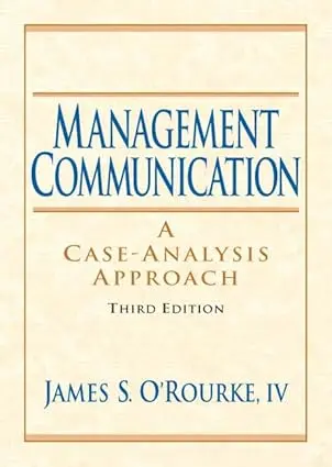 Management Communication: A Case-Analysis Approach