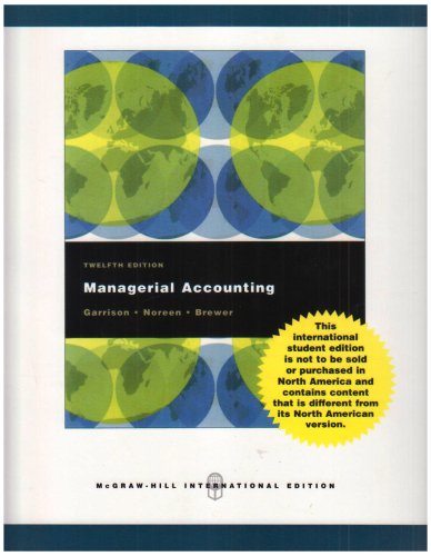 Managerial Accounting 12E