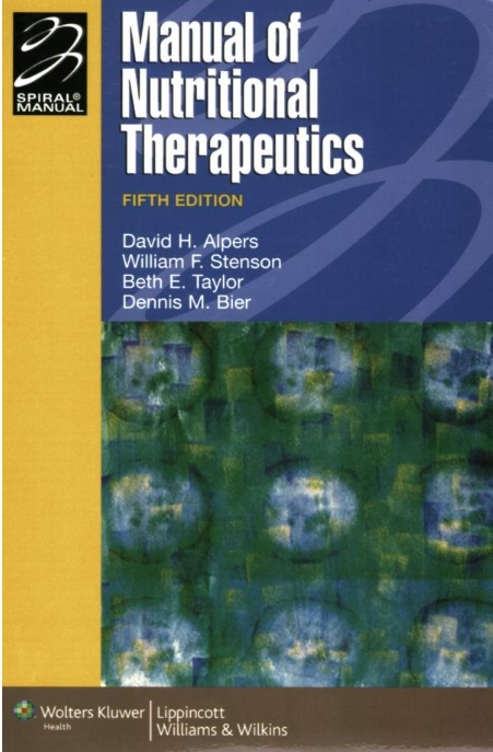 Manual of Nutritional Therapeutics