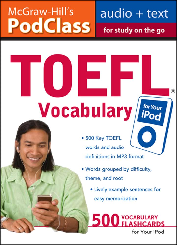 McGraw-Hill's PodClass TOEFL Vocabulary (MP3 Disk) 