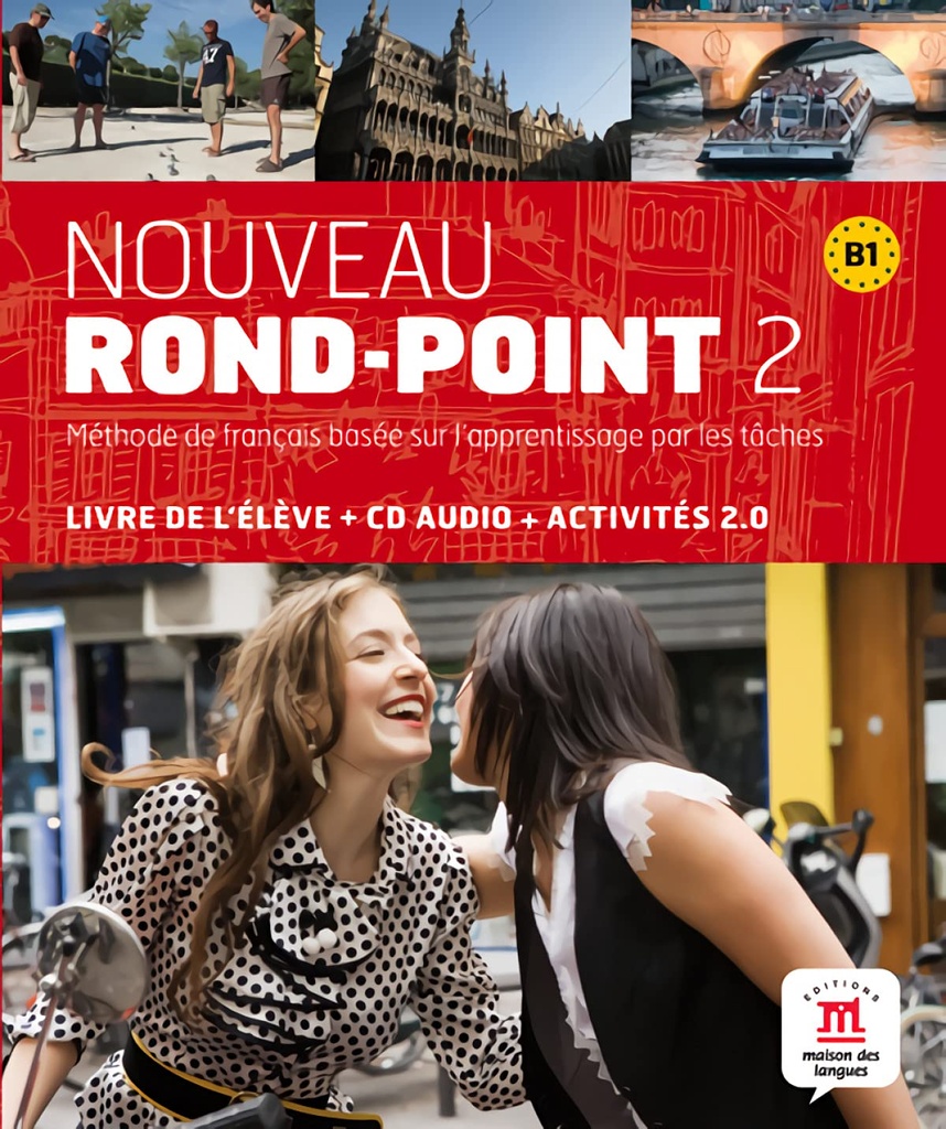 NOUVEAU Rond Point 2 Livre de l'élève with CD