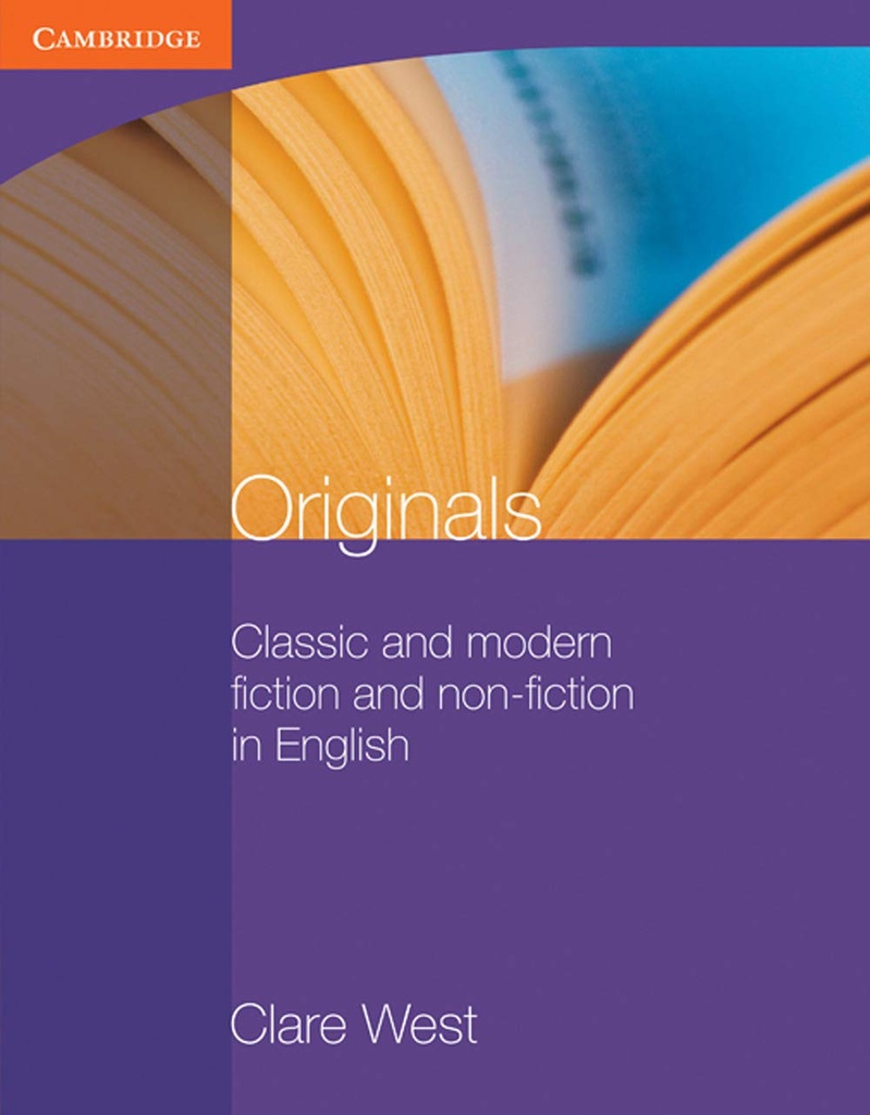 Originals: Classic and Modern Fiction and Non-Fiction in English