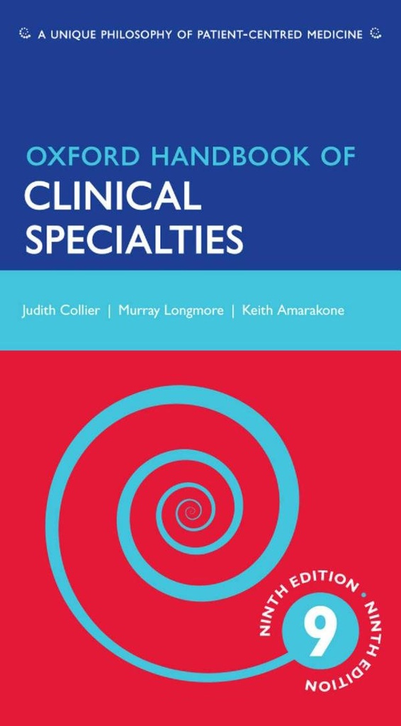 Oxford Handbook of Clinical Specialties 9TH