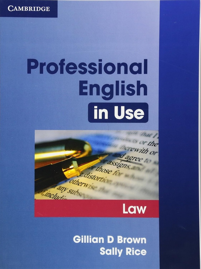 Professional English in Use Law