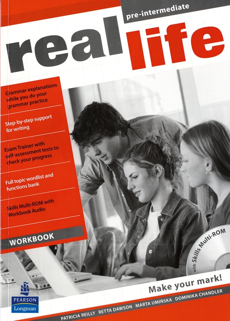 Real Life Global Pre-Intermediate Workbook and Multi-ROM Pack