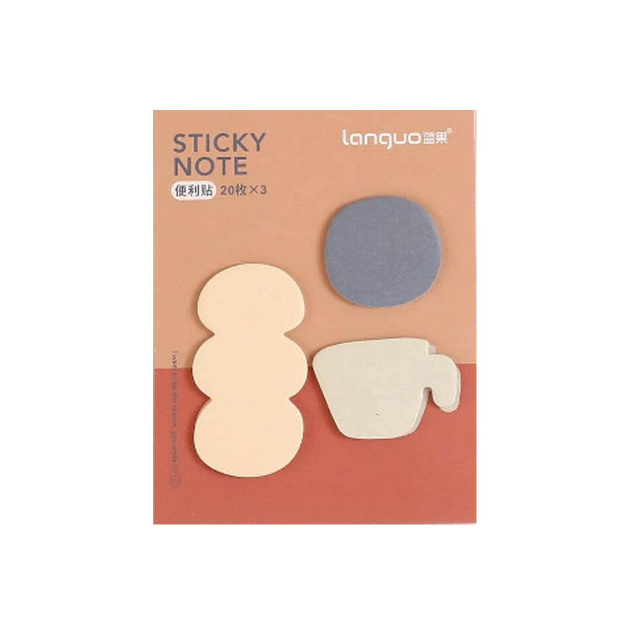 Sticky Notes, Geometric Shaped Random