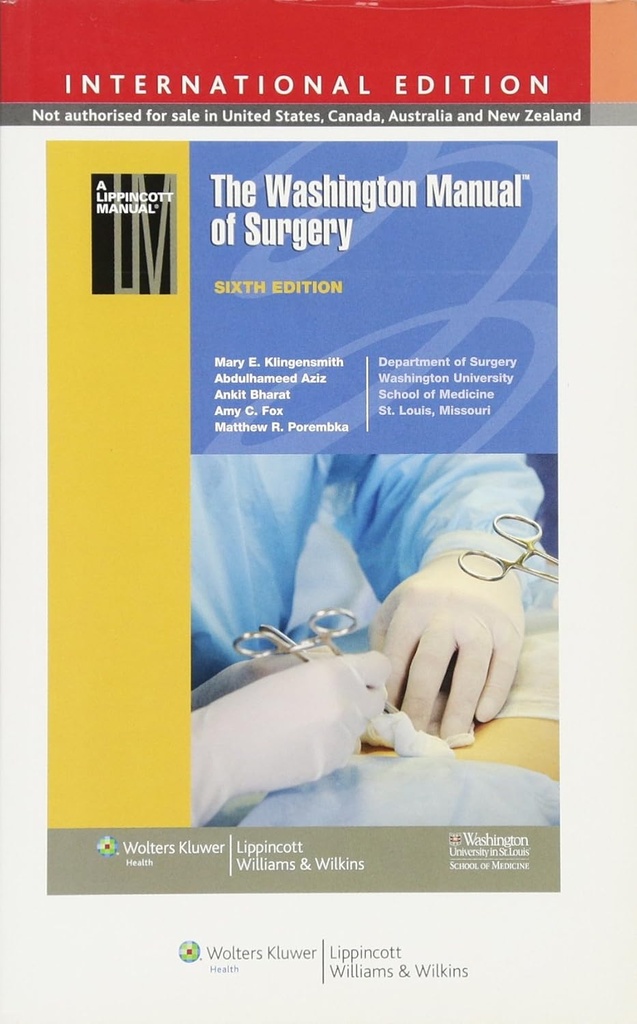 The Washington Manual of Surgery