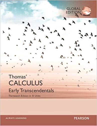 Thomas' Calculus: Early Transcendentals in SI Units