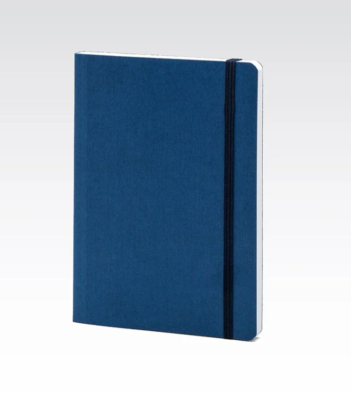 Fabriano EcoQua Notebook A6, 80 Dot Grid Sheets with Elastic Closure