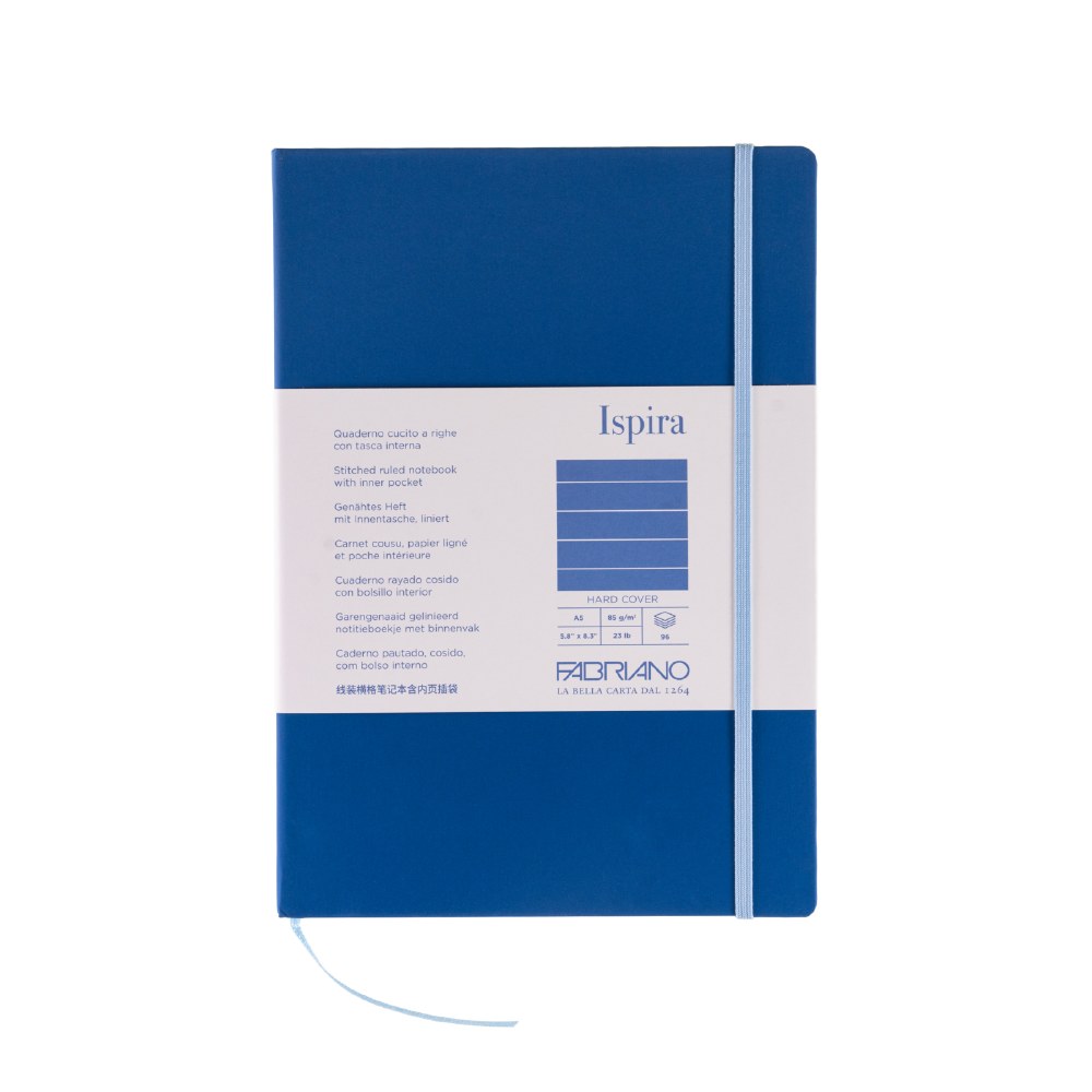 Fabriano Ispira Hardcover Notebook A5 Lined 96 Sheet