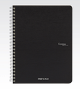 Fabriano Ecoqua Original Notebook A5 70 Sheet Lined, Black