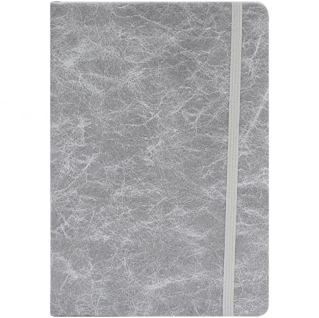 Notebook A5  Leather Hardcover, Grey