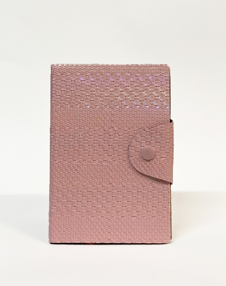 Notebook A6 Hardcover with Magnetic Clip, Flamingo