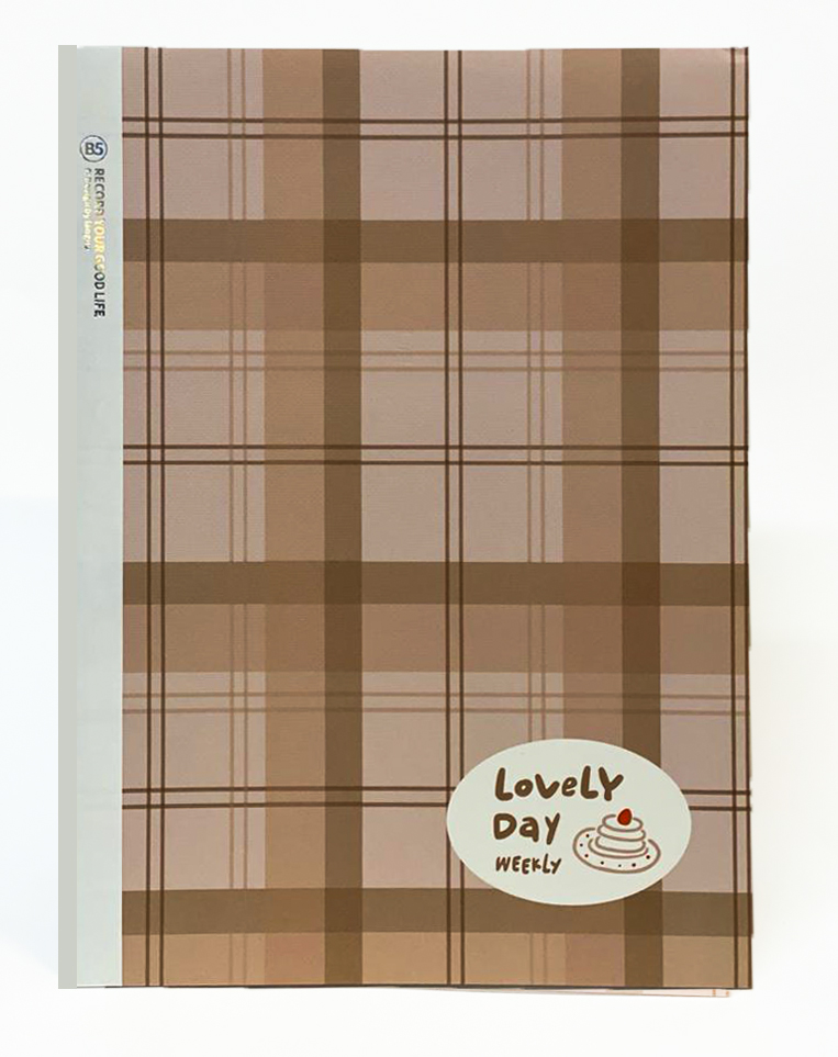 Notebook B5, Lively Day Weekly