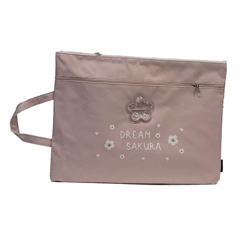 [Languo ] A4 File Pouch Languo, Dream Sakura Pink