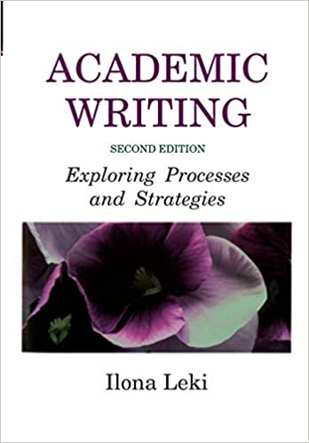 Academic Writing: Exploring Processes And Strategies